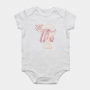 Flesh of Christ - Simplified | Eucharist Baby Bodysuit